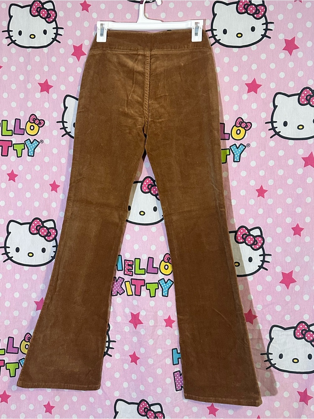 NWT Judy Blue Camel Brown Corduroy Pants - Picture 4 of 4